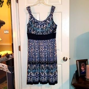 R&M Richards 22W midi dress